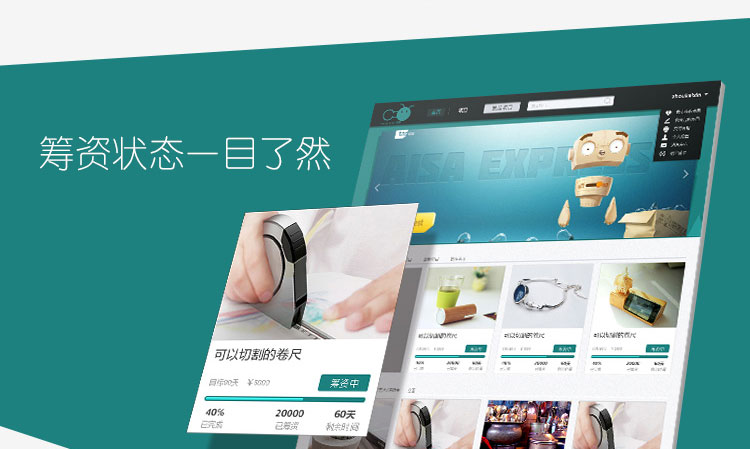 蟻族眾籌網(wǎng)站案例